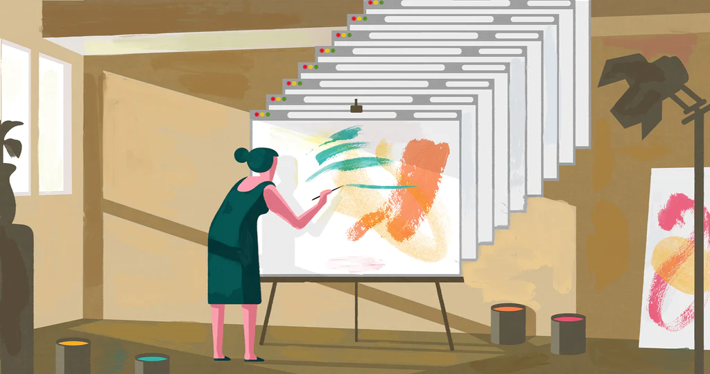 Earning passive income by selling wall art