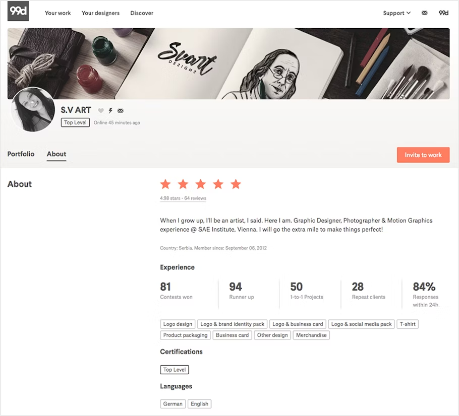 How to Make Money on 99designs in 2025
