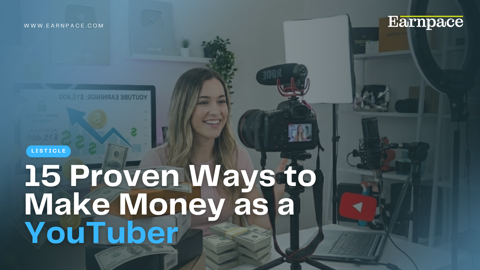 15 Proven Ways to Make Money as a YouTuber (2026)